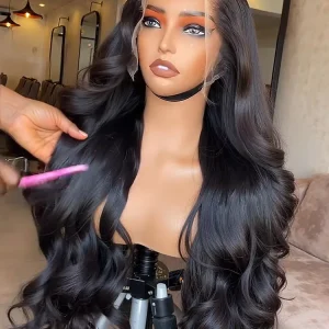 100% Human Hair Wear To Go. HEAD 30inch 13x6 Body Wave Lace Frontal Wig.  40 Inch 13x4 Lace Front Wig. Brazilian 5x5 Closure Glueless Water
