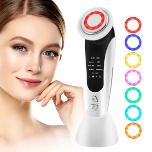 New 7-In-1 Face Lift Device EMS Microcurrent Facial Massager - Skin Tightening Beauty Apparatus